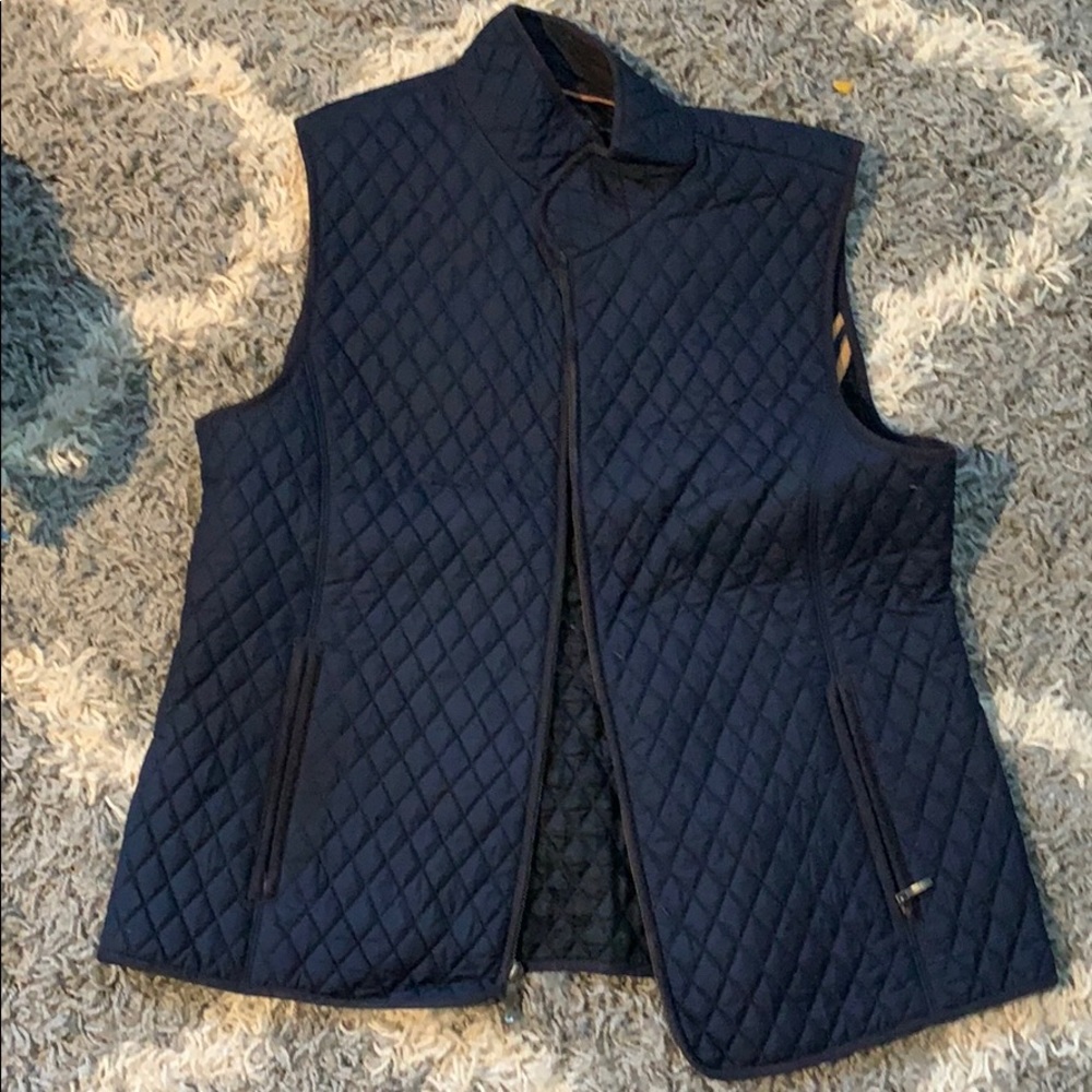Nautical navy vest